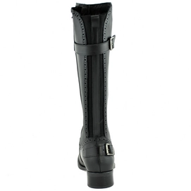 Dameslaars JJ Footwear Napoli Zwart Kuitmaat XL+