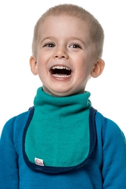 Cache-cou Woolpower Kids Mock Turtleneck 200 Turtle Green (Petit)