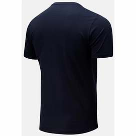 New Balance Men Essentials Stacked logo Running T-Shirt Eclipse_2