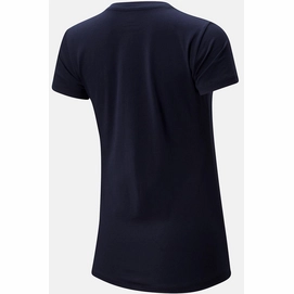 New Balance Women Essentials Stacked Logo T-Shirt Eclipse_2
