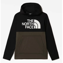 Trui The North Face Boys Surgent P/O Block Hoodie New Taupe Green
