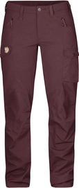 Hose Fjällräven Nikka Trousers Dark Garnet Damen