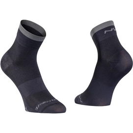 Fietssok Northwave Origin Socks Black Dark Grey-Schoenmaat 37 - 39