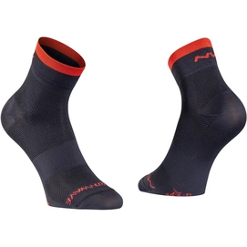 Chaussette de Cyclisme Northwave Origin Socks Black Red