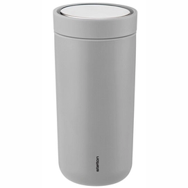 Thermosbeker Stelton To Go Click Soft Light Grey 0,4 L