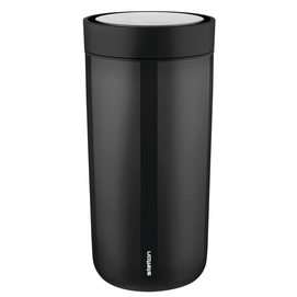 Thermosbecher Stelton To Go Click Steel Black 0,4 L