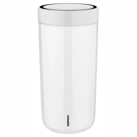 Thermal Mug Stelton To Go Click 0.4 L Steel Chalk
