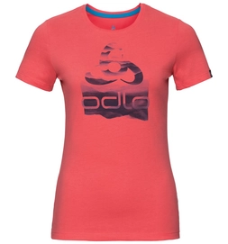 T-Shirt Odlo Women BL Top Crew Neck SS Kumano Logo Dubarry Placed Print