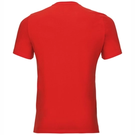 T-Shirt Odlo Men BL Top Crew Neck SS Nikko Logo Fiery Red Placed Print