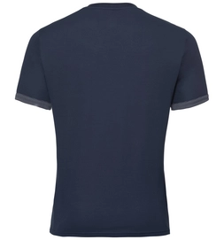 T-Shirt Odlo Men BL Top V-Neck SS Nikko F-Dry Diving Navy