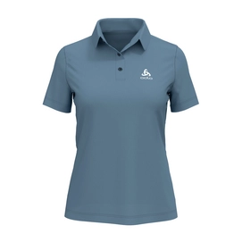 Polo Odlo Women S/S Cardada Faded Denim