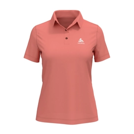 Polo Shirt Odlo Women S/S Cardada Coral Haze