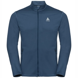 Vest Odlo Men Midlayer Full Zip Alagna Ensign Blue