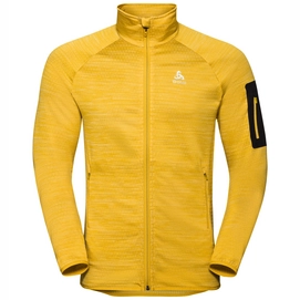 Fleecejacke Odlo Midlayer Full Zip Steam Lemon Curry Melange Herren