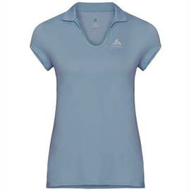 Polo Odlo Women S/S Kumano Light Faded Denim