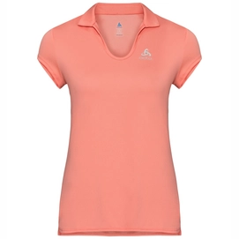 Poloshirt Odlo S/S Kumano Light Coral Haze Damen