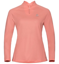 Longsleeve Odlo Top Crew Neck L/S F-Dry Coral Haze Damen