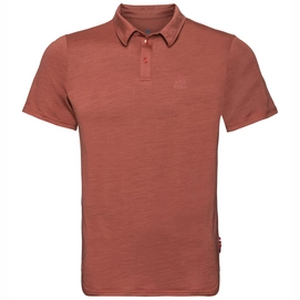 Polo Odlo Men S/S Ceramiwool Chili Oil