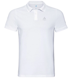 Poloshirt Odlo S/S New Trim Weiß Herren