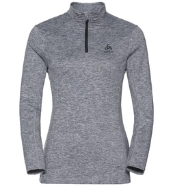 Skipully Odlo Midlayer 1/2 Zip Steeze Women Grey Melange