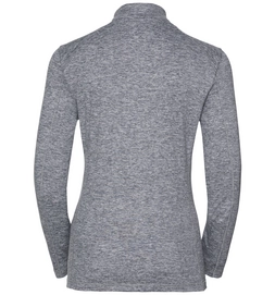 Skipully Odlo Midlayer 1/2 Zip Steeze Women Grey Melange