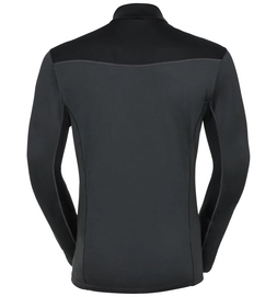 Skipully Odlo Midlayer 1/2 Zip Steeze Men Black Graphite Grey