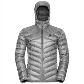 Winterjas Odlo Hoody Air Cocoon Men Silver