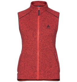 Vest Odlo Lucma X Women Hot Coral Melange