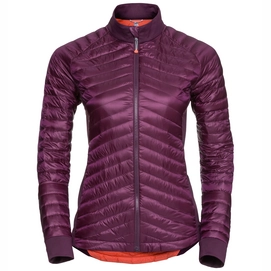 Vest Odlo Midlayer Full Zip Helium Cocoon Women Pickled Beet