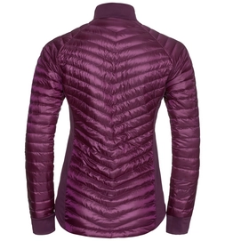 Vest Odlo Midlayer Full Zip Helium Cocoon Women Pickled Beet