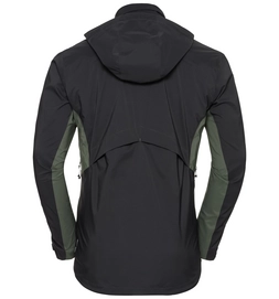 Winterjas Odlo 3In1 Waterton Stretch Men Black Climbing Ivy