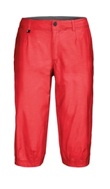 Shorts Odlo Womens 3/4 Cheakamus Red