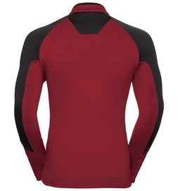 Trui Odlo Midlayer 1/2 Zip Gallatin Men Red Dahlia Black