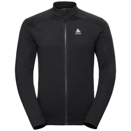 Vest Odlo Men Midlayer Full Zip Sierra Zip In Black