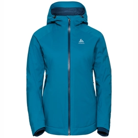 Jas Odlo Women Insulated Flow Cocoon Zw Waterproof Turkish Tile