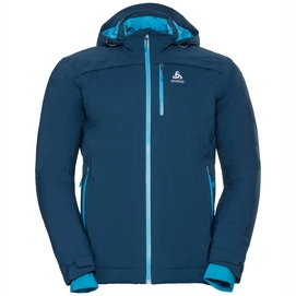 Jacke Odlo Insulated Flow Cocoon Zw Waterproof Poseidon Herren