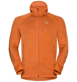 Fleecejacke Odlo Hoody Midlayer Full Zip Steam Hawaiian Sunset Melange Herren