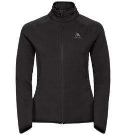 Sweatshirt Odlo Women Midlayer Full Zip Carve Warm Black