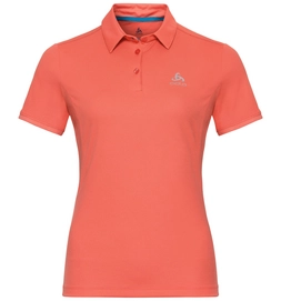 Polo Odlo Women S/S Kumano F-Dry Light Peach Echo