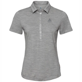 Poloshirt Odlo S/S Shelby Grey Melange Damen