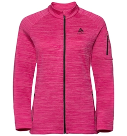 Vest Odlo Women Midlayer Full Zip Mythen Beetroot Purple