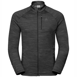 Sweatshirt Odlo Men Midlayer Full Zip Mythen Black