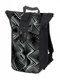 Rucksack Ortlieb Velocity Design Kaleidoscope 24L Black Ice White