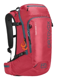 Skirucksack Ortovox Tour Rider 28 S Hot Coral Rot