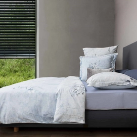 Dekbedovertrek Heckett & Lane Refined Velvet Touch Ostana Lichtblauw Katoen