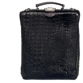 On The Bag 0569 Zwart Croco B16 Front