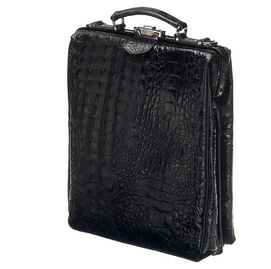 On The Bag 0569 Zwart Croco B16 Side