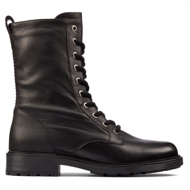 Stiefel Clarks Orinoco2 Style Black Leather Damen-Schuhgröße 40