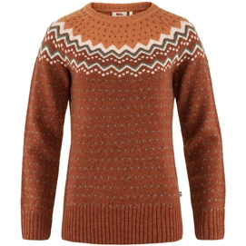 Vest Fjallraven Women Ovik Knit Sweater Autumn Leaf-Desert Brown-XS