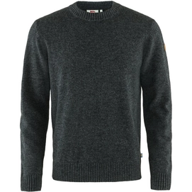 Pull Fjallraven Men Ovik Round-neck Sweater Dark Grey